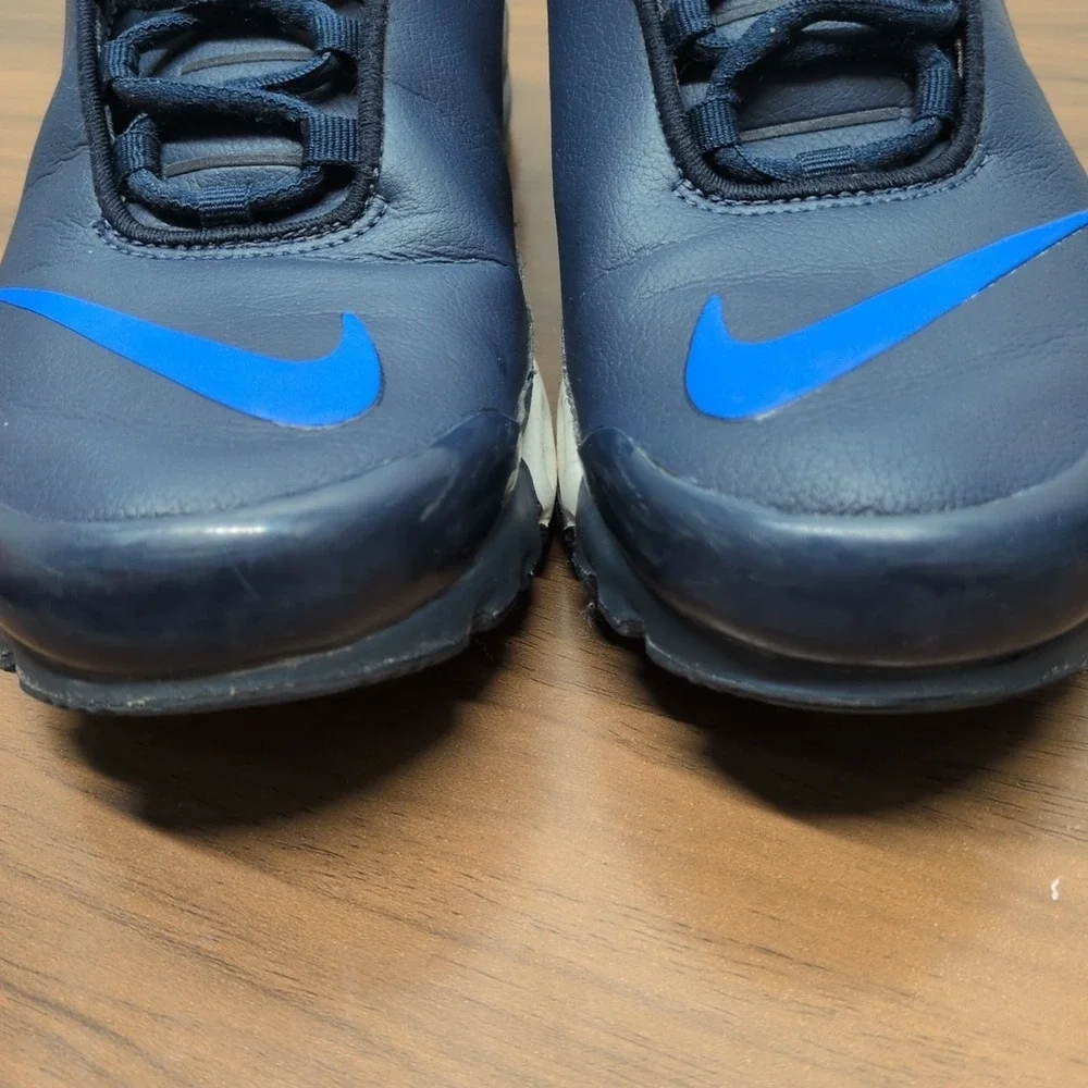 Nike Air Max Plus TN SE Obsidian Blue Leather Shoes Men‎ Size 9.5 AQ1088-400